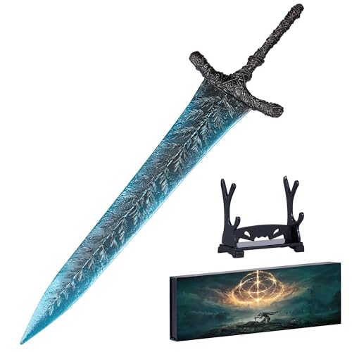 RACEROCKET Elden Ring Dark Moon Greatsword Straight Knight's Sword Model 11.8 Inch Metal Craft Sword with Display Stand Action Figure Collectible Toy Desk Decor Party Supply Gift RACEROCKET Elden Ring Dark Moon Greatsword Straight Knight's Sword Model 11.8 Inch Metal Craft Sword with Display Stand Action Figure Collectible Toy Desk Decor Party Supply Gift von RACEROCKET