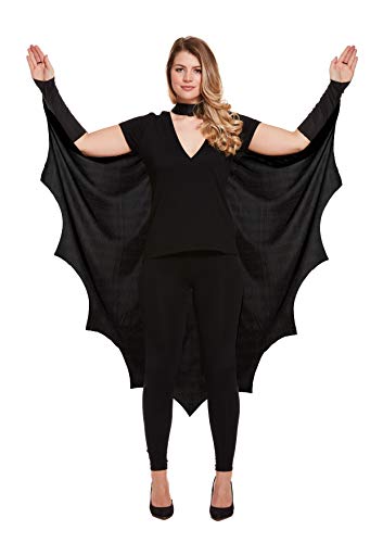 RAIS Damen Fledermaus Cape Halloween Fancy Dress Kostüm RAIS Damen Fledermaus Cape Halloween Fancy Dress Kostüm von RAIS