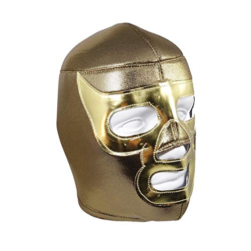 RAMSES Make It Count Gold Lucha Libre Wrestling Mask (PRO - Fit) Kostüm Wear von RAMSES
