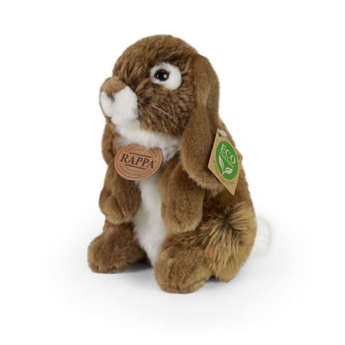 RAPPA Kuscheltier braunes Kaninchen Spielzeug 18 cm weiches Plüsch von RAPPA