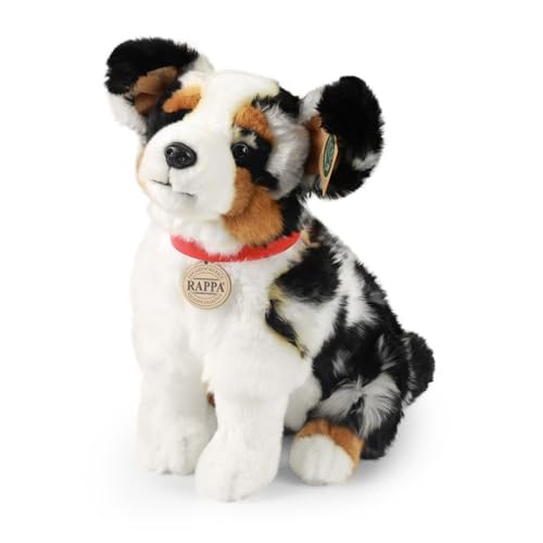 RAPPA Plüsch Australian Spaniel mit Halsband sitzend 30 cm, Kuscheltier, Plüschtier, Stofftier, UMWELTFREUNDLICH RAPPA Plüsch Australian Spaniel mit Halsband sitzend 30 cm, Kuscheltier, Plüschtier, Stofftier, UMWELTFREUNDLICH von RAPPA