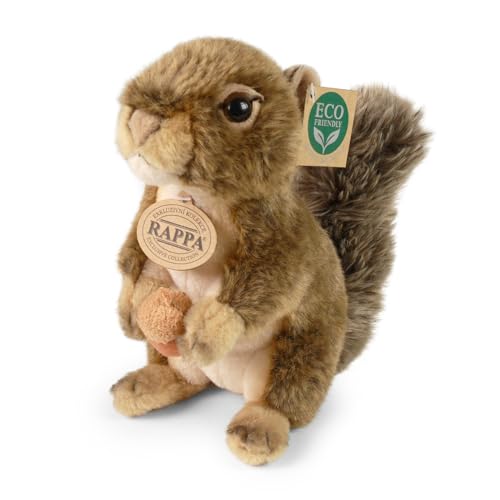 RAPPA Plüsch Eichhörnchen mit Nuss 20 cm, Kuscheltier, Plüschtier, Stofftier, UMWELTFREUNDLICH RAPPA Plüsch Eichhörnchen mit Nuss 20 cm, Kuscheltier, Plüschtier, Stofftier, UMWELTFREUNDLICH von RAPPA