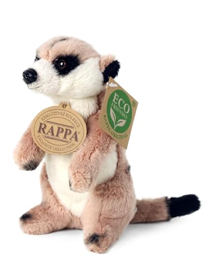 RAPPA Plüsch Erdmännchen stehend 14 cm UMWELTFREUNDLICH von RAPPA