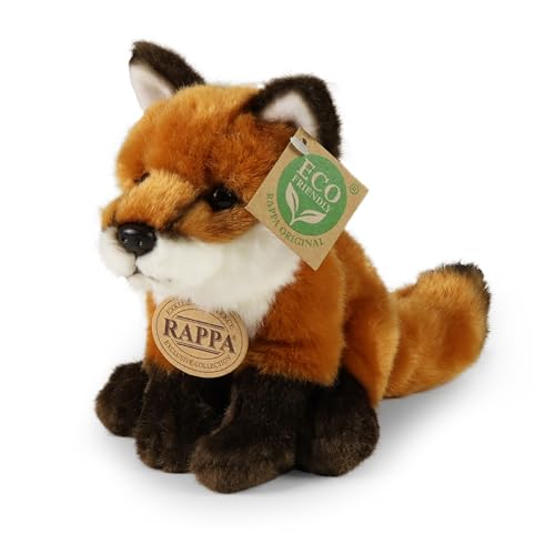 RAPPA Plüsch Fuchs sitzend 18 cm, Kuscheltier, Plüschtier, Stofftier, UMWELTFREUNDLICH RAPPA Plüsch Fuchs sitzend 18 cm, Kuscheltier, Plüschtier, Stofftier, UMWELTFREUNDLICH von RAPPA