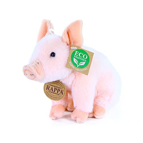 Rappa 201637 Stofftier Plüschtier Schwein Schweinchen Lisa - 18 cm von RAPPA