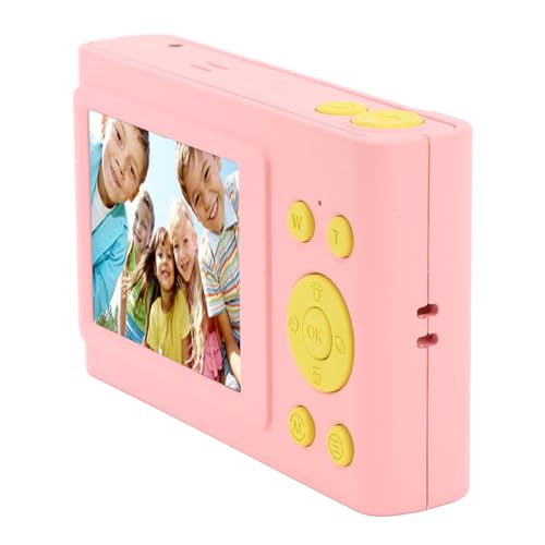 1080P-Kinderkamera, 12 MP Point-and-Shoot-Digitalkamera mit 16-fachem Digitalzoom, 2,4-Zoll-Farbbildschirm, Wiederaufladbare Kleine Kamera für , Jungen und Mädchen, Einfach zu von RASTKY