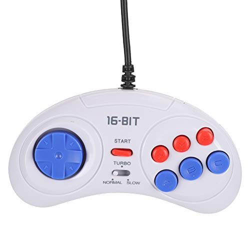RASTKY 16 -Bit -9 polige Handheld Spielekonsole mit Funktion Ergonomischer Spielcontroller Leicht, Tragbar, Design Weiß RASTKY 16 -Bit -9 polige Handheld Spielekonsole mit Funktion Ergonomischer Spielcontroller Leicht, Tragbar, Design Weiß von RASTKY