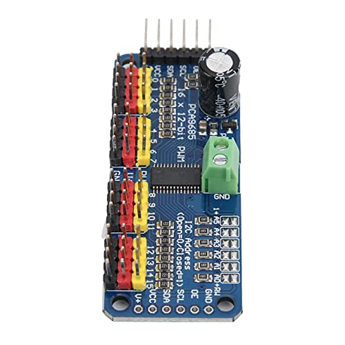 RASTKY 16 -Kanal Motor Drive Board Modul IIC -Schnittstelle PCA9685 für Roboter Hiletgo 16 Kanal 12 Bit PWM Servo Motor Treiber Elektronik/Computer & Zubehör/Computer RASTKY 16 -Kanal Motor Drive Board Modul IIC -Schnittstelle PCA9685 für Roboter Hiletgo 16 Kanal 12 Bit PWM Servo Motor Treiber Elektronik/Computer & Zubehör/Computer von RASTKY