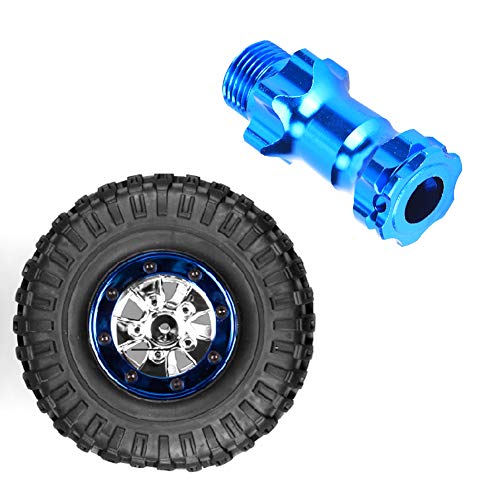 RASTKY 17 Mm Hex Hub -Erweiterungsadapter 8 RC -Modellauto 4pcs Aluminiumrad Abstandshalter Widener Verbesserung der RC Stabilität (Dunkelblau) von RASTKY
