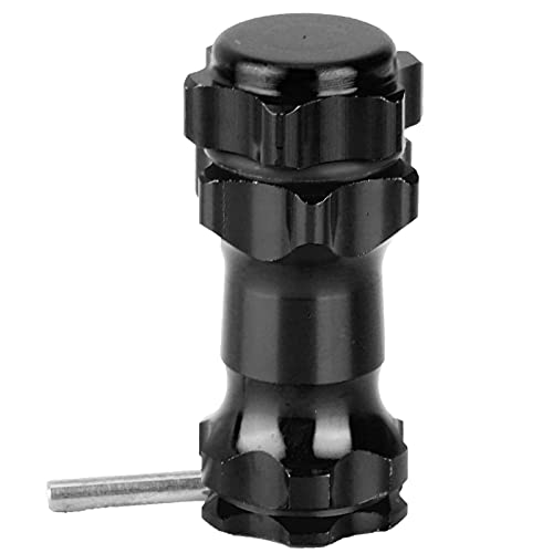 RASTKY 4pcs 17mm Aluminium Hex Hub -Erweiterungsadapter 1: 8 Skalen RC -Autos Farbe (Black) von RASTKY