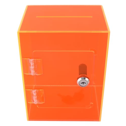RASTKY Clear Bank für Erwachsene und - Eröffnbares Geld Spart Glas mit Großer Kapazität, Robustem Design und Zwei Schlüssel - für Bargeldeinsparungen Lehrende Finanzgewohnheiten (Stil 1) von RASTKY