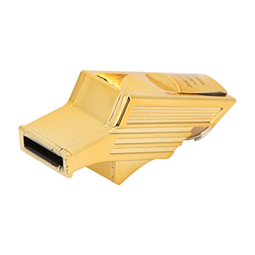 RASTKY Hoher Lautes Basketball -Volleyball Sport Whistle ABS Professionelle Schiedsrichter -Schiedsrichter Basketball Volleyball Sport Whistle High Penetration & Schiedsrichterausrüstung (GOLD) von RASTKY