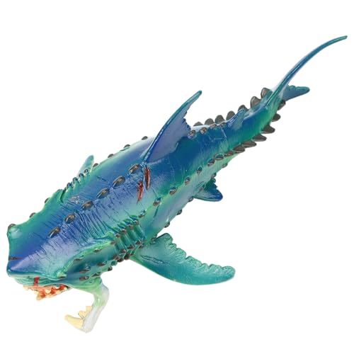 RASTKY Präzise Haie Modell Spielzeug Realistische Figuren Statische Meerestiermodell Spielzeug für für Plastisches Grünes Material für Fantasievolles Spiel (M-1332 Monsterfisch (der Mund kann von RASTKY