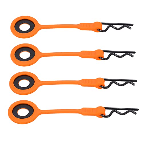 RASTKY RC -Körperclips -Stifte für 1/10 Modellauto RC Karosserie Retainerclips 4pcs (4) von RASTKY
