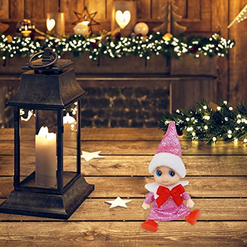 RASTKY Winzige Weihnachtself -Puppen für - 4 PCs Weihnachten Mini Elf Puppenspielzeug mit Weihnachtsdekorationen Entzückende Baby Elfen Puppen für Strumpfstoffe RASTKY Winzige Weihnachtself -Puppen für - 4 PCs Weihnachten Mini Elf Puppenspielzeug mit Weihnachtsdekorationen Entzückende Baby Elfen Puppen für Strumpfstoffe von RASTKY