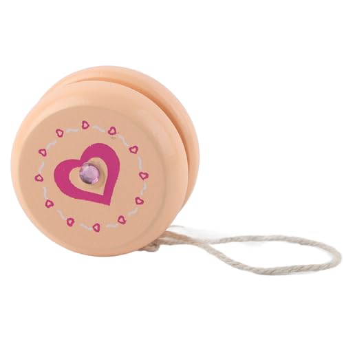 RASTKY Woodentoy Süßes Cartoon Muster Frühschulunterrichtsspielzeug für - EIN Engagierter Bildungsspaß (rosa Herz) von RASTKY