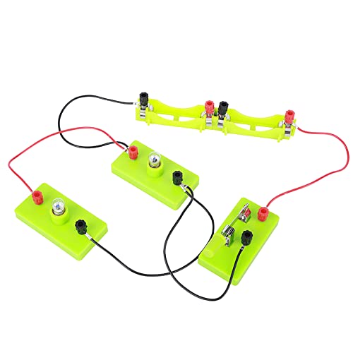 Serie Parallele Circuit Toy, Praktisches Werkzeug für den Physikunterricht, Geeignet für Kindergärten und Grundschüler, Kunststoffmaterial (schaltung Serie parallel ausrüstung) von RASTKY