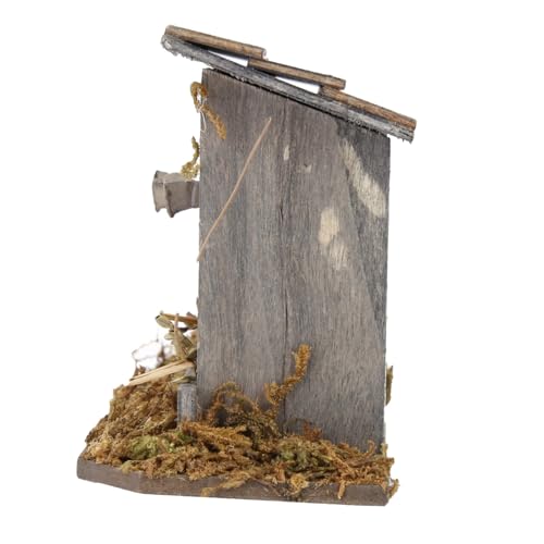 Umweltfreundliche Miniaturenhausspielzeugmodell für 1/12 Puppenhausbesitzer Holz Hühner Coop Garten Miniatur Umweltfreundliche Miniaturenhausspielzeugmodell für 1/12 Puppenhausbesitzer Holz Hühner Coop Garten Miniatur von RASTKY
