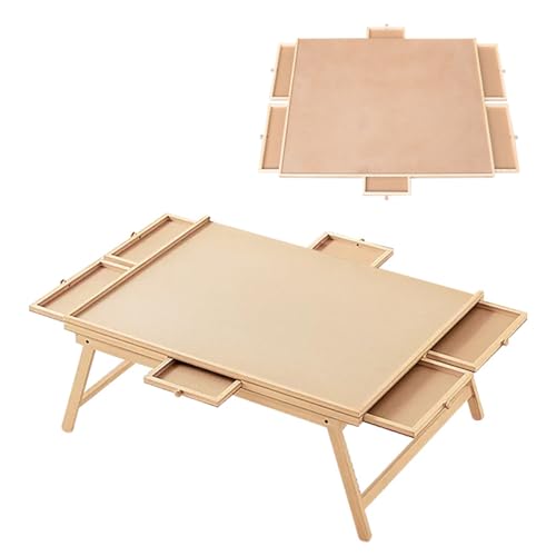 Puzzletisch Mit Schubladen,Puzzletisch,Puzzletisch 1500 Teile,Fasst 1.500 Puzzleteile,Mit 6 Sortierfächern,Transparenter Deckel,Zusammenklappbare Beine,Geeignet Für Erwachsene Und Jugendliche Puzzletisch Mit Schubladen,Puzzletisch,Puzzletisch 1500 Teile,Fasst 1.500 Puzzleteile,Mit 6 Sortierfächern,Transparenter Deckel,Zusammenklappbare Beine,Geeignet Für Erwachsene Und Jugendliche von RATSTONE