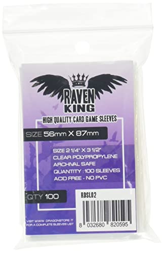 Raven - Schutzhüllen für Spielkarten, RDSL02 von Raven