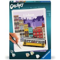 RAVENSBURGER 25522 CreArt Farbenfrohes Lissabon von RAVENSBURGER CreArt