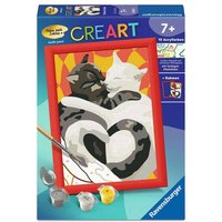 RAVENSBURGER 25884 CreArt Kinder Katzen-Liebe von RAVENSBURGER CreArt