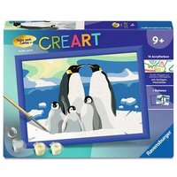RAVENSBURGER 25888 CreArt Kinder Pinguin-Familie von RAVENSBURGER CreArt