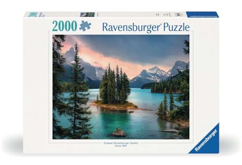Ravensburger Puzzle 16714 - Spirit Island Canada - 2000 Teile Puzzle für Erwachsene und Kinder ab 14 Jahren, Landschaftspuzzle mit Kanada-Motiv von Ravensburger