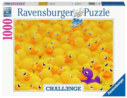 Ravensburger Challenge Puzzle 17097 - Quietscheenten 1000 Teile von Ravensburger