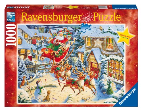 Ravensburger 19023 - Weihnachtliche Schlittenfahrt - 1000 Teile Puzzle von RAVENSBURGER PUZZLE