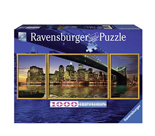 Ravensburger 19906 - New York: Brooklyn Bridge - 1000 Teile Triptychon Puzzle von RAVENSBURGER PUZZLE