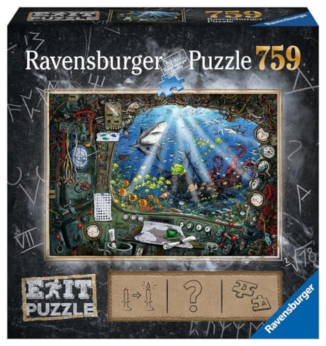 Ravensburger EXIT Puzzle 19953 Im U- Boot 759 Teile von Ravensburger