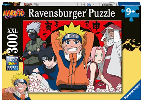 Ravensburger Kinderpuzzle 13363 - Narutos Abenteuer - 300 Teile XXL Naruto Puzzle für Kinder ab 9 Jahren von Ravensburger