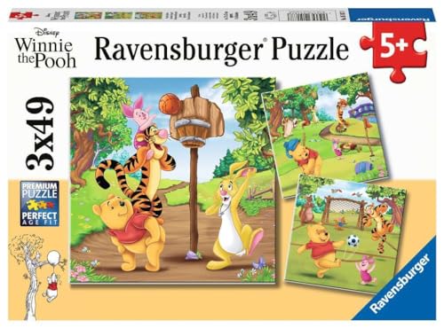 Ravensburger Kinderpuzzle 05187 - Tag des Sports - 3x49 Teile Disney Puzzle für Kinder ab 5 Jahren Ravensburger Kinderpuzzle 05187 - Tag des Sports - 3x49 Teile Disney Puzzle für Kinder ab 5 Jahren von Ravensburger