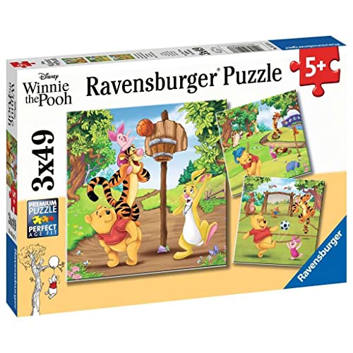 Ravensburger Kinderpuzzle 05187 - Tag des Sports - 3x49 Teile Disney Puzzle für Kinder ab 5 Jahren Ravensburger Kinderpuzzle 05187 - Tag des Sports - 3x49 Teile Disney Puzzle für Kinder ab 5 Jahren von Ravensburger