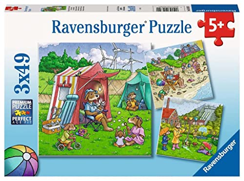 Ravensburger Kinderpuzzle - Regenerative Energien - 3x49 Teile Puzzle für Kinder ab 5 Jahren von Ravensburger