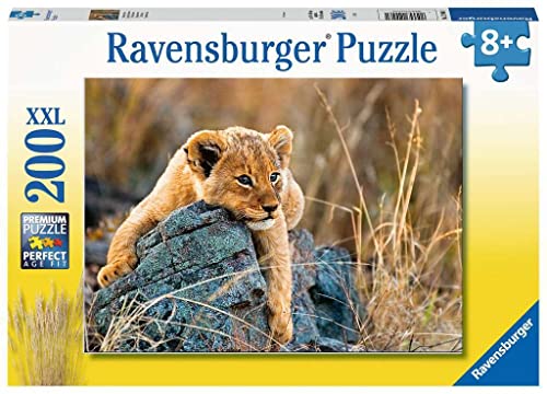 Ravensburger Kinderpuzzle - Kleiner Löwe - 200 Teile Puzzle für Kinder ab 8 Jahren von Ravensburger