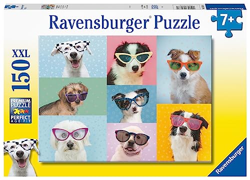Ravensburger Kinderpuzzle - Witzige Hunde - 150 Teile Puzzle für Kinder ab 7 Jahren von Ravensburger