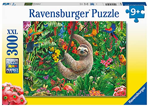 Ravensburger Kinderpuzzle - Gemütliches Faultier - 300 Teile Puzzle für Kinder ab 9 Jahren von Ravensburger