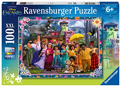 Ravensburger Puzzle 13342 - Die Familie Madrigal - 100 Teile XXL Disney Encanto Puzzle für Kinder ab 6 Jahren von Ravensburger