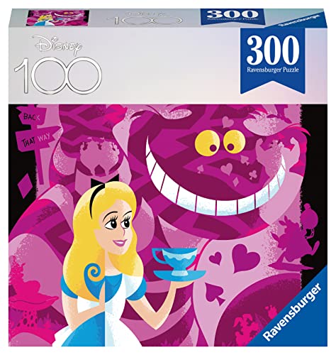 Ravensburger Puzzle 13374 - Alice - 300 Teile Disney Puzzle für Erwachsene und Kinder ab 8 Jahren von Ravensburger
