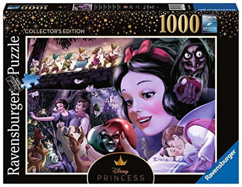 Ravensburger Puzzle 14849 - Disney Schneewittchen - 1000 Teile Puzzle für Erwachsene und Kinder ab 14 Jahren, Disney Puzzle mit Schneewittchen und den 7 Zwergen von Ravensburger
