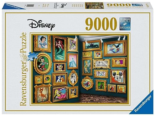 Ravensburger Puzzle 14973 - Disney Museum - 9000 Teile Disney Puzzle für Erwachsene und Kinder ab 14 Jahren von Ravensburger