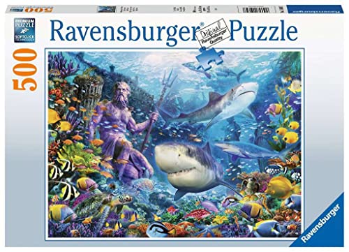 Ravensburger Puzzle 15039 - Herrscher der Meere - 500 Teile Puzzle für Erwachsene und Kinder ab 10 Jahren, Puzzle mit Unterwasserwelt-Motiv von Ravensburger