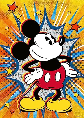 Ravensburger Puzzle 15391 - Retro Mickey - 1000 Teile Disney Puzzle für Erwachsene und Kinder ab 14 Jahren von Ravensburger