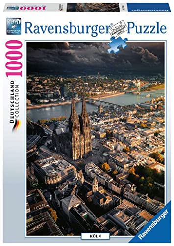 Ravensburger Puzzle 15989 - Kölner Dom - 1000 Teile Puzzle für Erwachsene und Kinder ab 14 Jahren, Stadt-Puzzle von Köln von Ravensburger