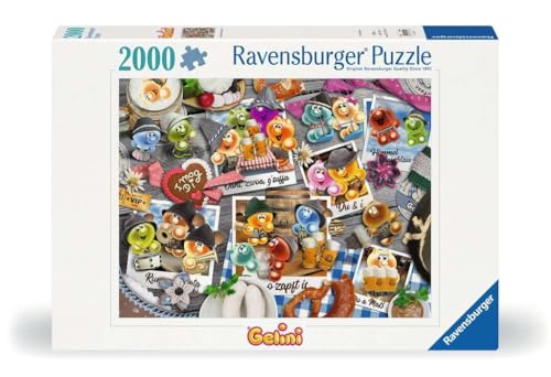 Ravensburger Puzzle 16014 - Gelini auf dem Oktoberfest - 2000 Teile Gelini Puzzle für Erwachsene und Kinder ab 14 Jahren von Ravensburger