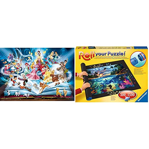 Ravensburger Puzzle 16318 - Disney´s magisches Märchenbuch - 1500 Teile Puzzle für Erwachsene und Kinder ab 14 Jahren, Disney Puzzle & - Puzzlematte für Puzzles mit bis zu 300-1500 Teilen von RAVENSBURGER PUZZLE