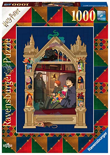 Ravensburger Puzzle 16748 Harry Potter auf dem Weg nach Hogwarts 1000 Teile Puzzle für Erwachsene und Kinder ab 14 Jahren von Ravensburger