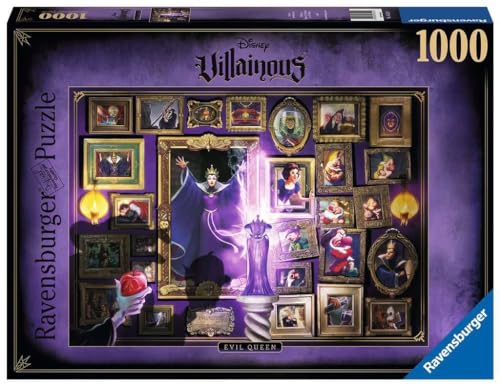 Ravensburger Puzzle 16520 - Evil Queen - 1000 Teile Disney Villainous Puzzle für Erwachsene und Kinder ab 14 Jahren von Ravensburger